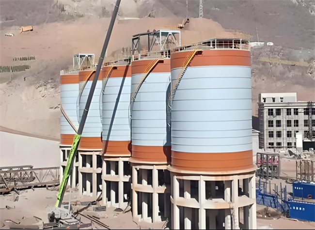 富宁高架钢板仓