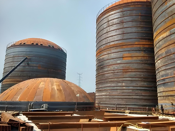 富宁焦粉钢板仓